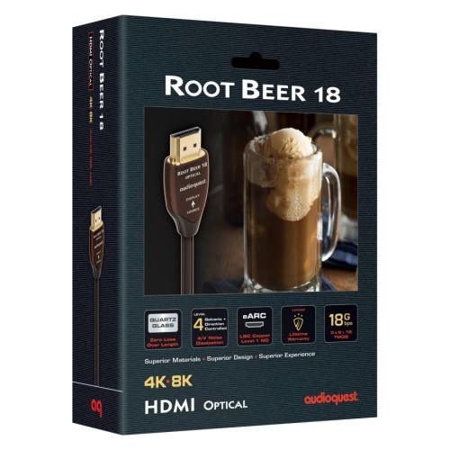 Audioquest Root Beer18  optický HDMI kabel